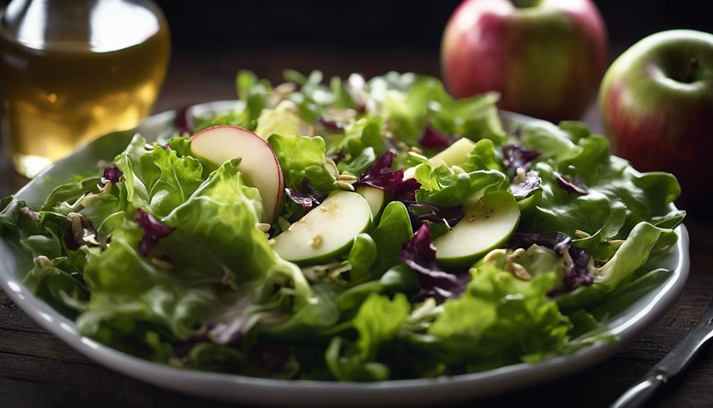 Light Apple Cider Vinegar Dressings for Salads